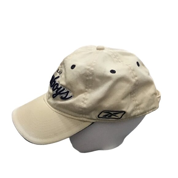DALLAS COWBOYS MENS OFF WHITE BUCKLE ADJUSTMENTMENT BACK HAT - Picture 2 of 6